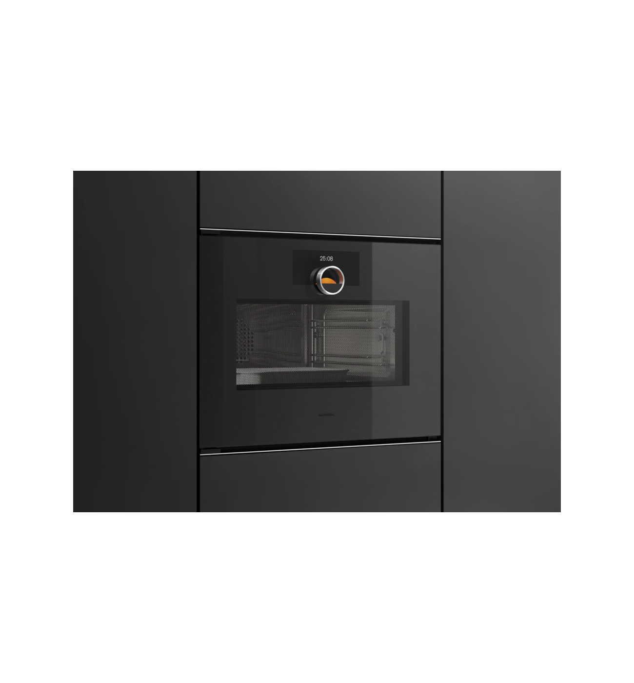 Gaggenau Minimalist Series Onyx Built In Combination Microwave Oven Image 3 Gaggenau Minimalist Series GM250100 Onyx Built-In Combination Microwave Oven – Right Hand Hinge - Image 3