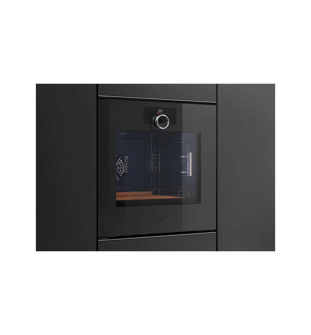 Gaggenau Minimalistic Series 60cm Onyx Built In Single Oven Image 4 Gaggenau Minimalistic Series GO240100 60cm Onyx Built-In Single Oven - Right Hand Hinge - Image 4