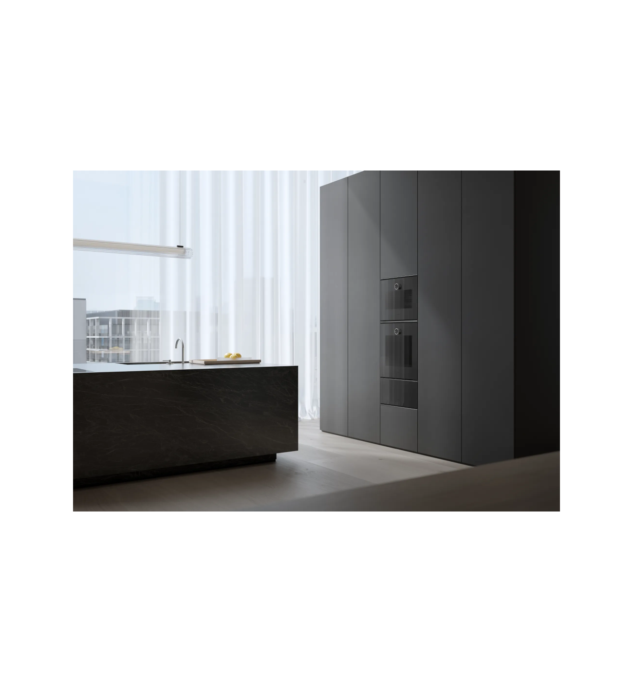 Gaggenau Minimalistic Series 60cm Onyx Built In Single Oven Image 5 Gaggenau Minimalistic Series GO240100 60cm Onyx Built-In Single Oven - Right Hand Hinge - Image 5