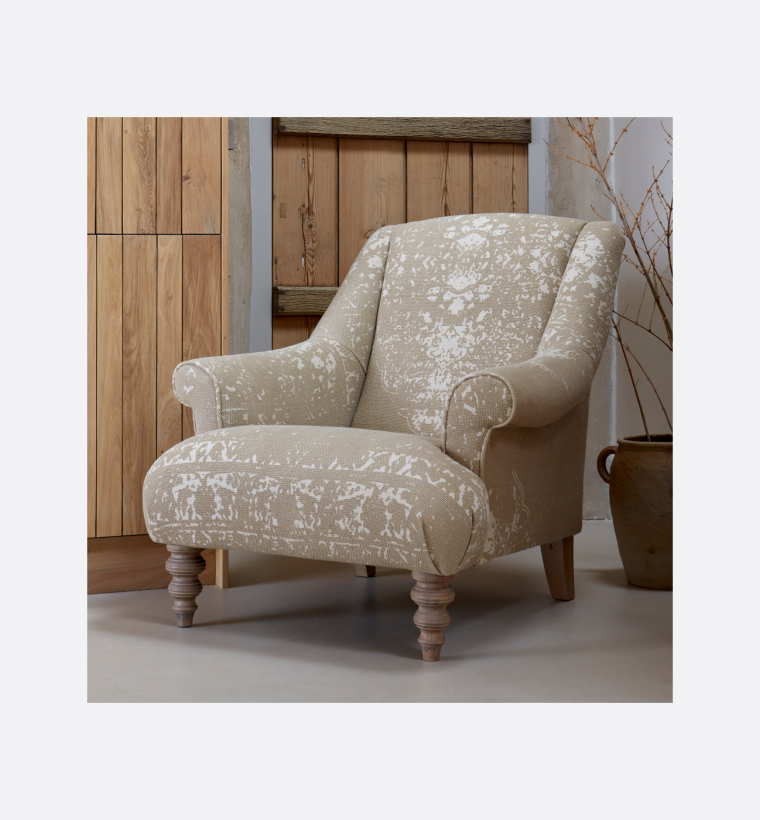 Tetrad Jacaranda Chair Pebble Ex Display