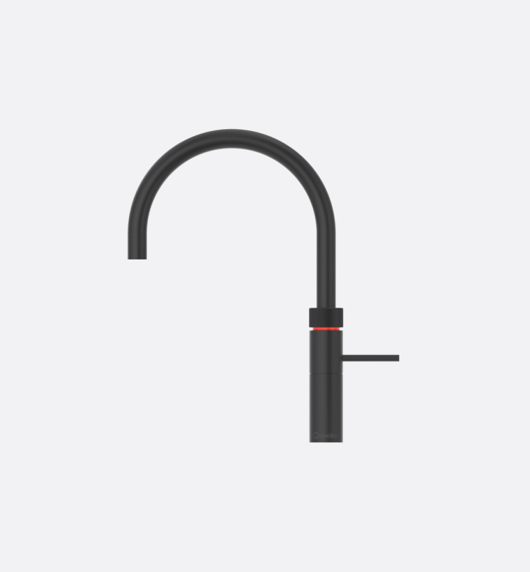 Quooker Fusion FNRBLK Black Boiling Water Tap With 3L Tank