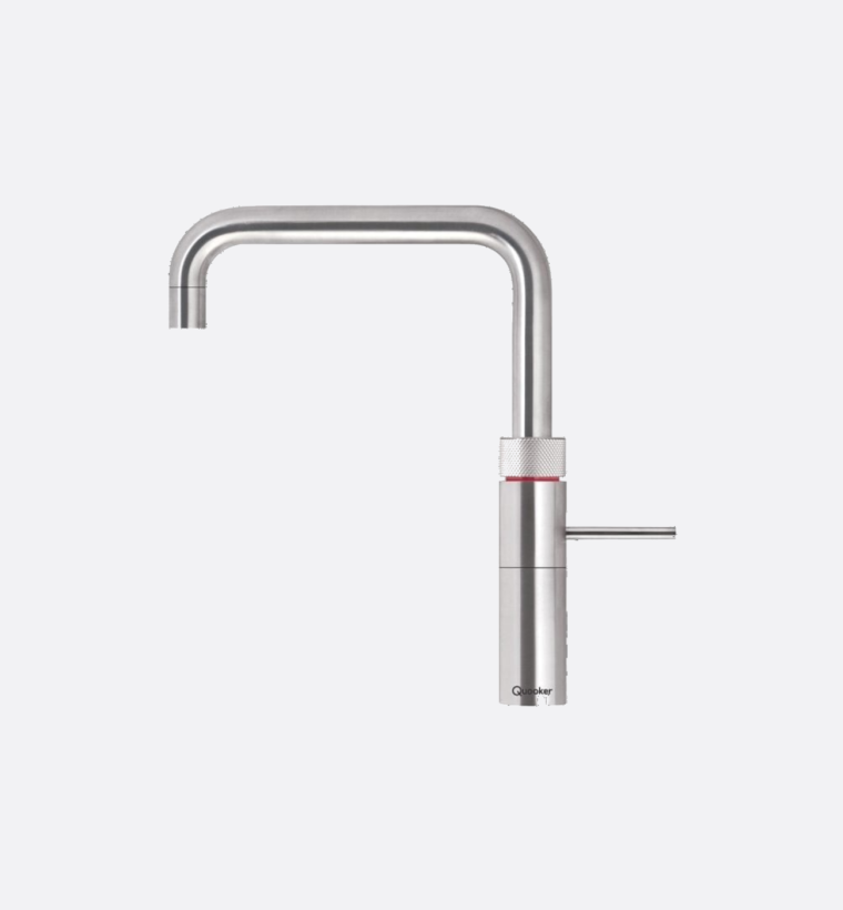 Quooker Fusion FNSSST Stainless Steel Square Boiling Water Tap With 3L Tank