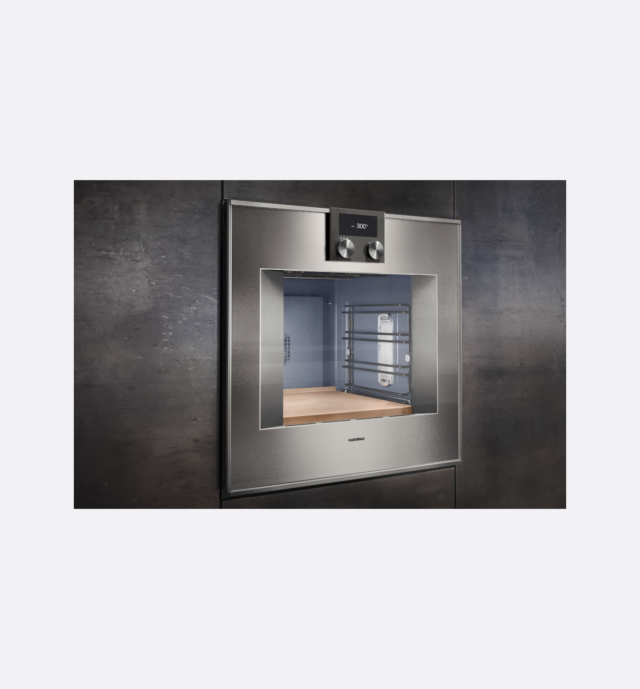 Gaggenau 400 Series BO481112 Stainless Steel Built In Pyrolytic Single Oven Left Hand Hinge Img4 Gaggenau 400 Series BO481112 Stainless Steel Built In Pyrolytic Single Oven Left Hand Hinge Img3