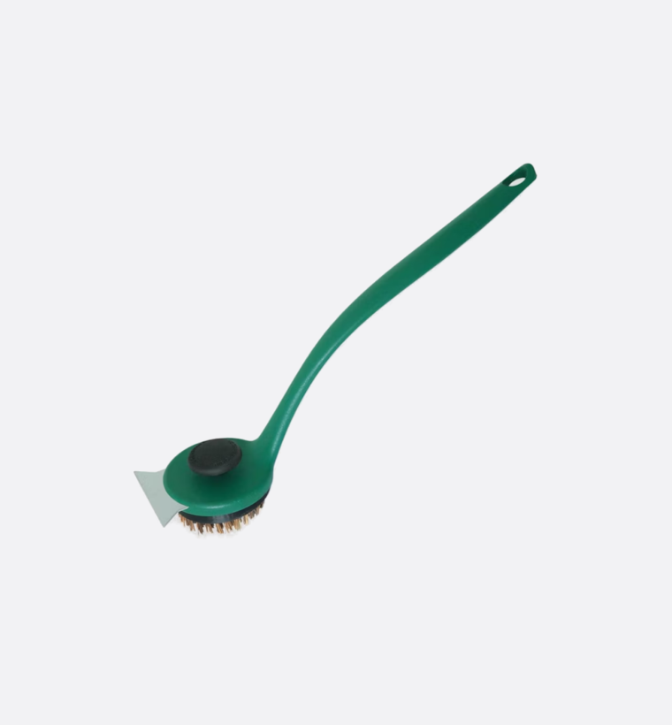 Big Green Egg AC6431 Palmyra Long Handled Grid Scrubber