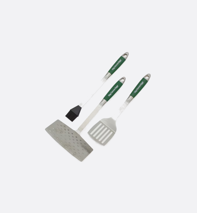 Big Green Egg AC6438 Stainless Steel Custom BBQ Tool Set