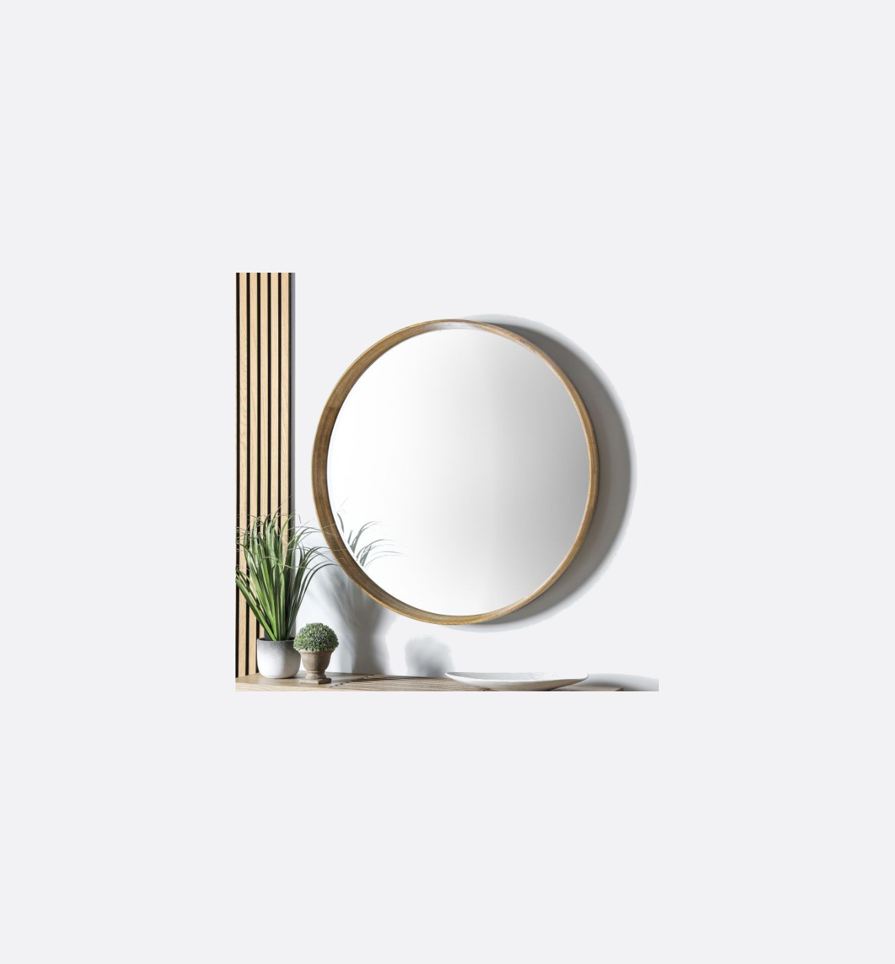 Gallery Direct Keaton Round Large Oak Mirror Ex Display Img4 Gallery Direct Keaton Round Large Oak Mirror - Ex-Display-img3