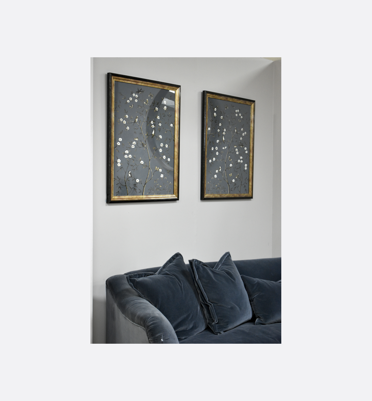 TA Interiors Tree Of Life Grey Set Of 2 Ex Display TA Interiors Tree Of Life Grey Set Of 2 Ex Display